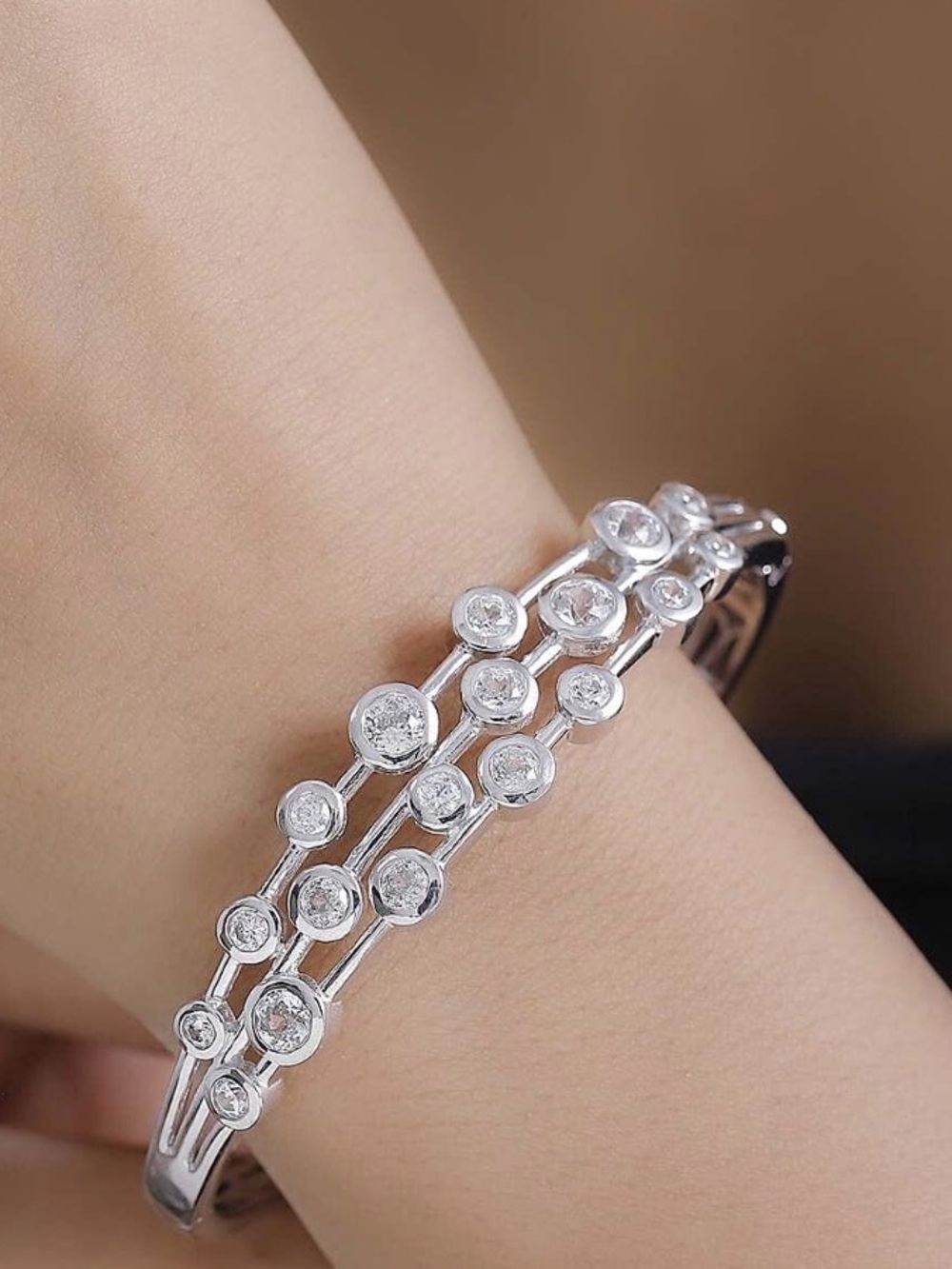 Zirconia by Swarovski Bangle Bracelet
